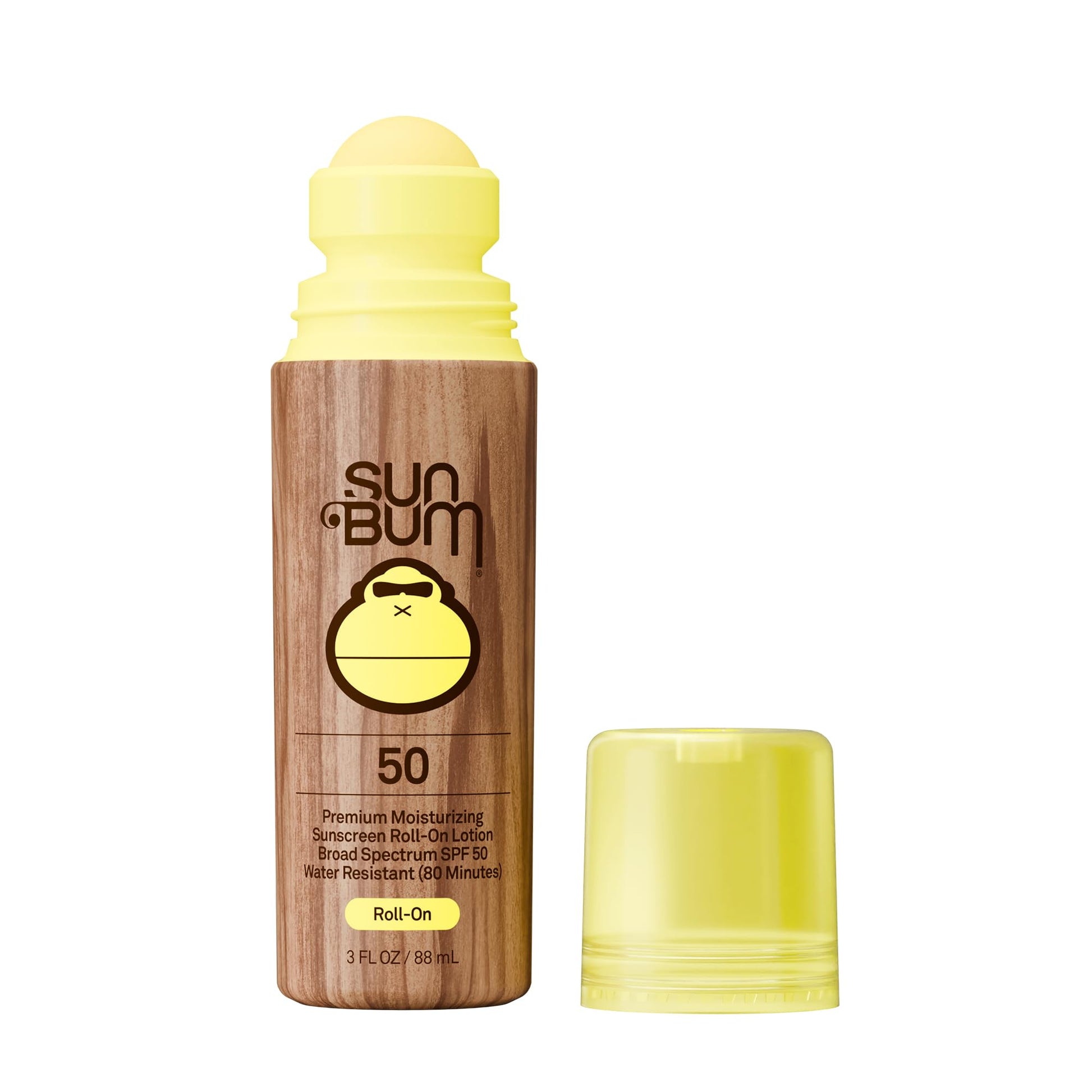 Sun Bum Original SPF 50 sunscreen packaging back view