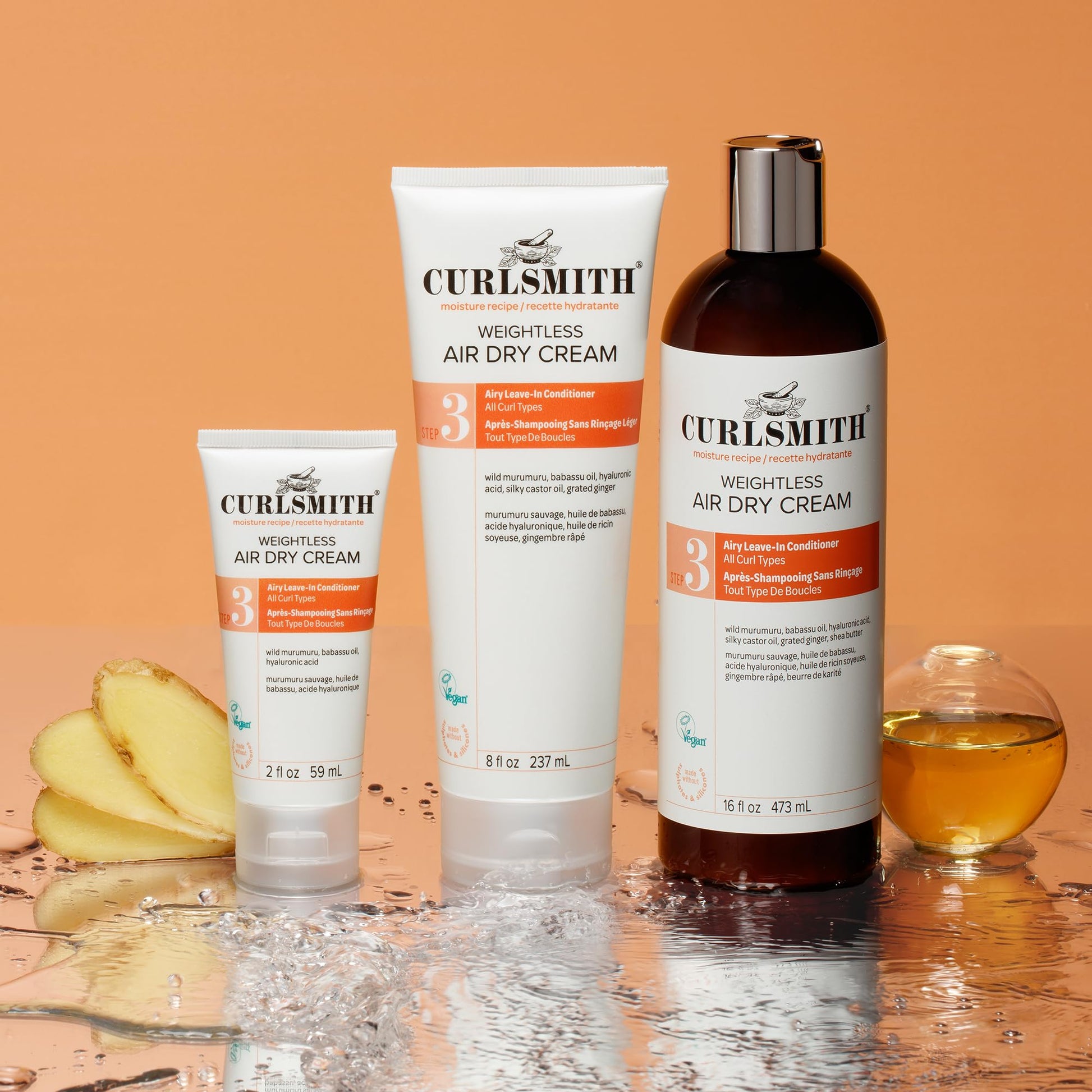 Detailed product information for Curlsmith 8 fluid ounce cream