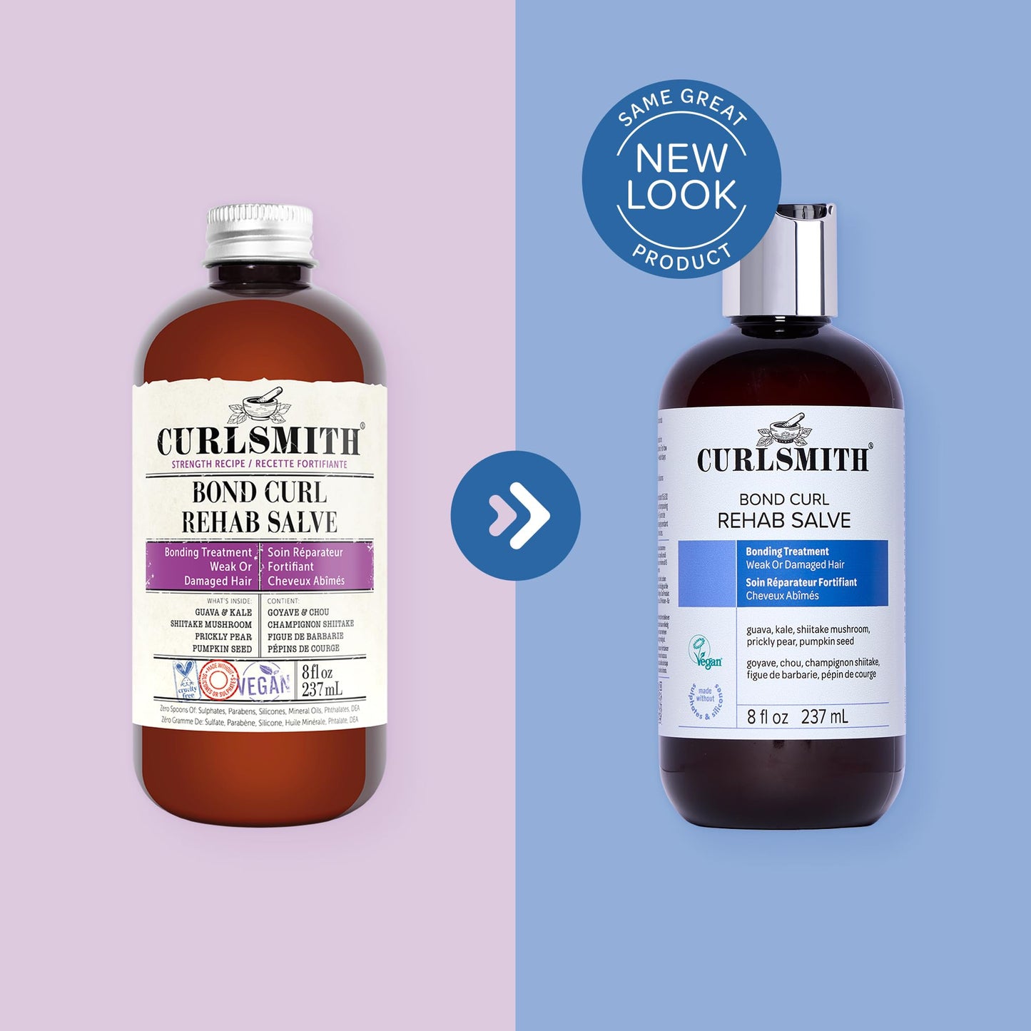 Applying Curlsmith bond building formula to damp natural curls