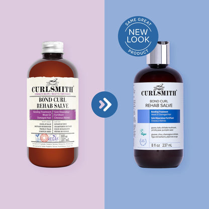 Applying Curlsmith bond building formula to damp natural curls