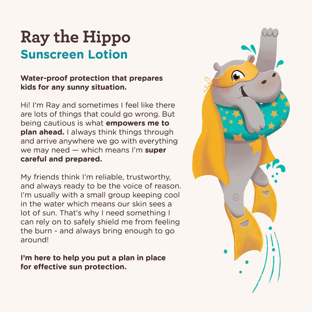 Aveeno mineral sunscreen lotion cap and nozzle detail