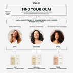 OUAI Fine to Medium Hair Treatment Masque rich cream texture closeup