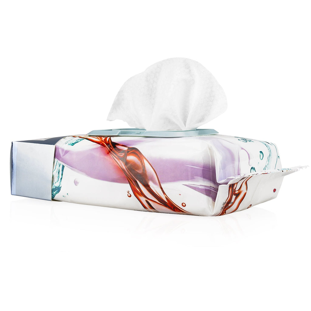Body Prescriptions retinol makeup remover wipes packaging details