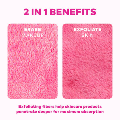 Side profile of The Original MakeUp Eraser Pro cloth