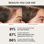 Ouai hair care bottle back view with ingredient information