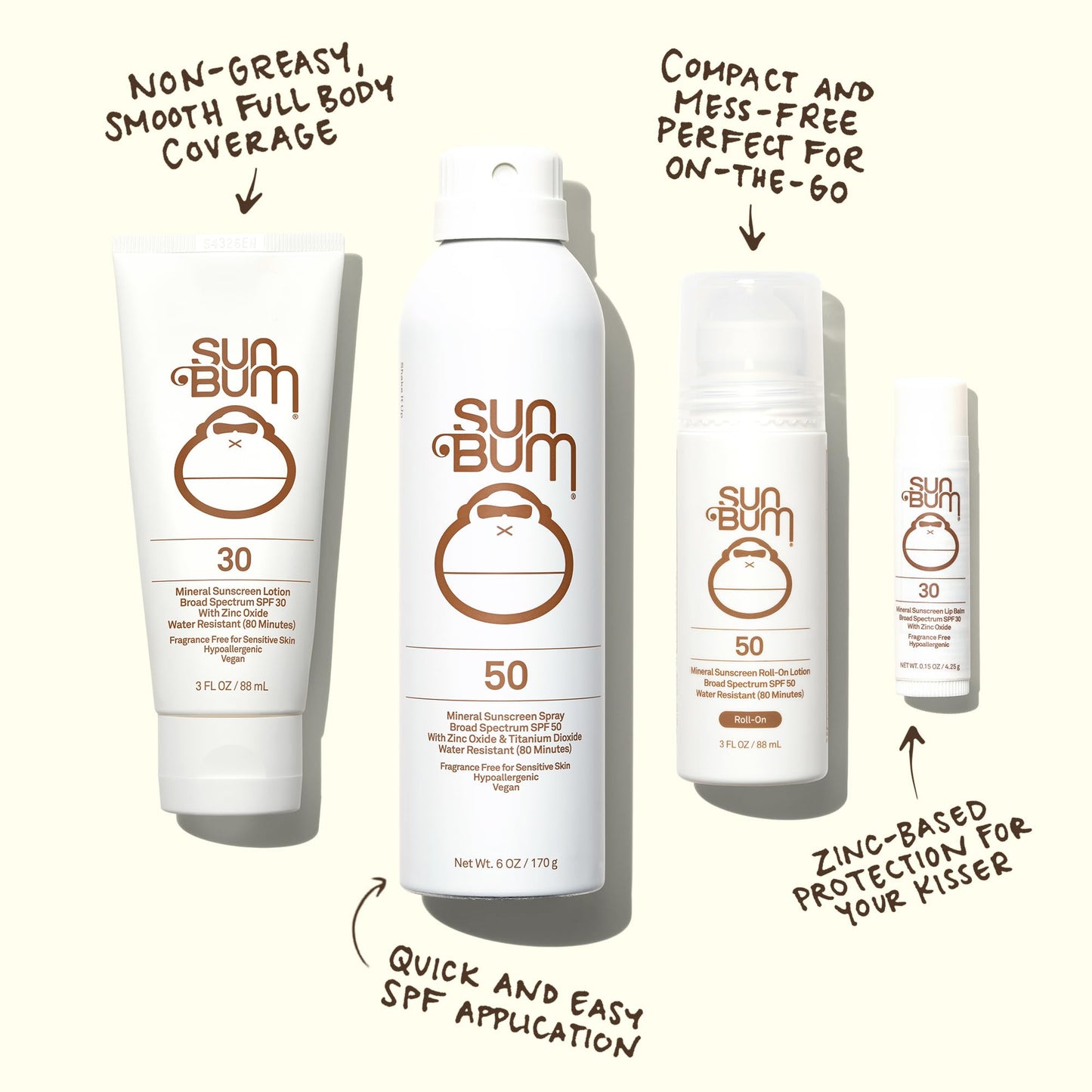 Sun Bum Mineral Sunscreen texture and application