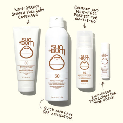 Sun Bum Mineral Sunscreen texture and application