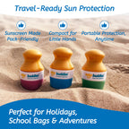 Solar Buddies mess free lotion applicator lifestyle shot