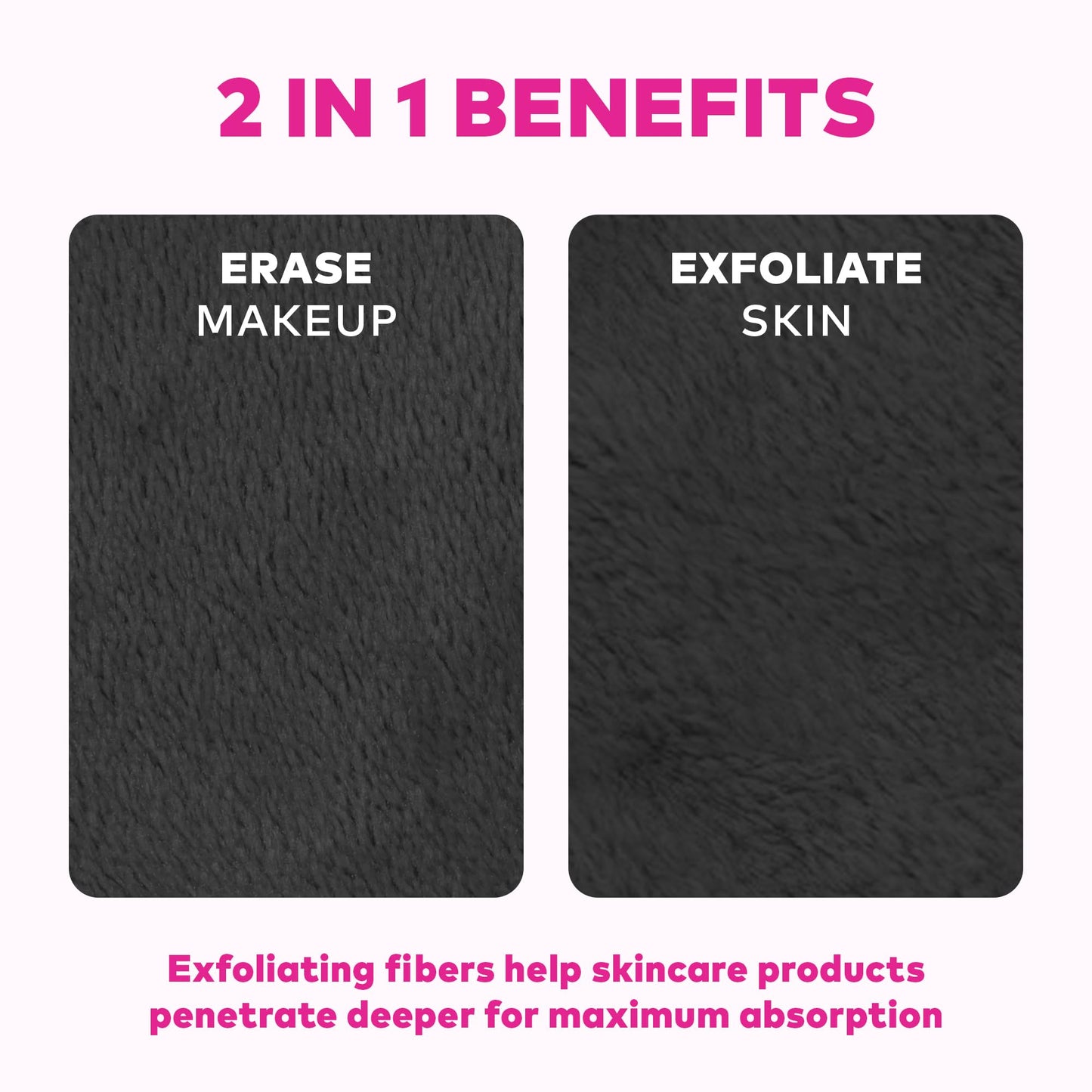 Travel friendly eco friendly makeup remover kit imported from USA