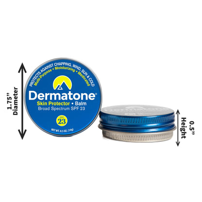 Dermatone frostbite fighter balm packaging details