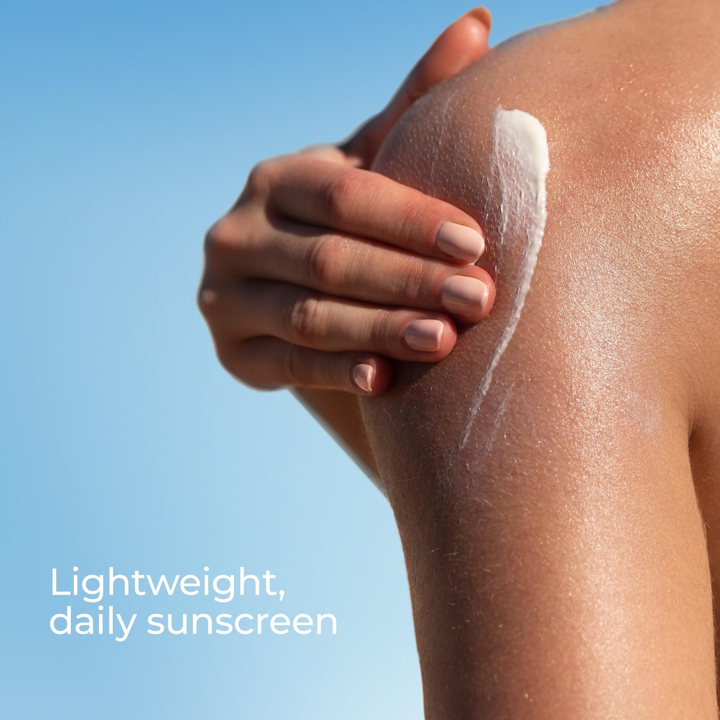 Close up of Eucerin SPF 50 mineral sunscreen packaging