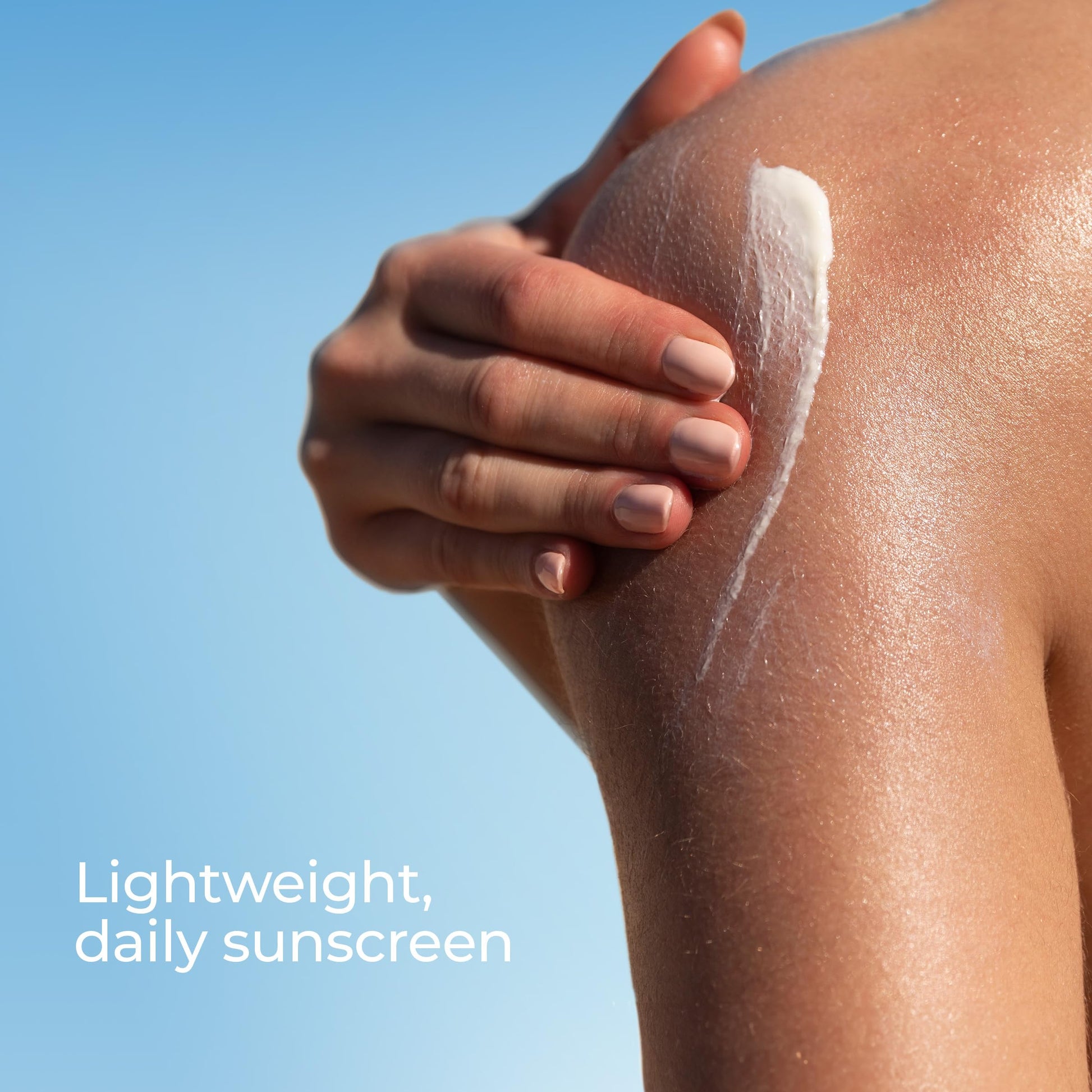 Close up of Eucerin SPF 50 mineral sunscreen packaging