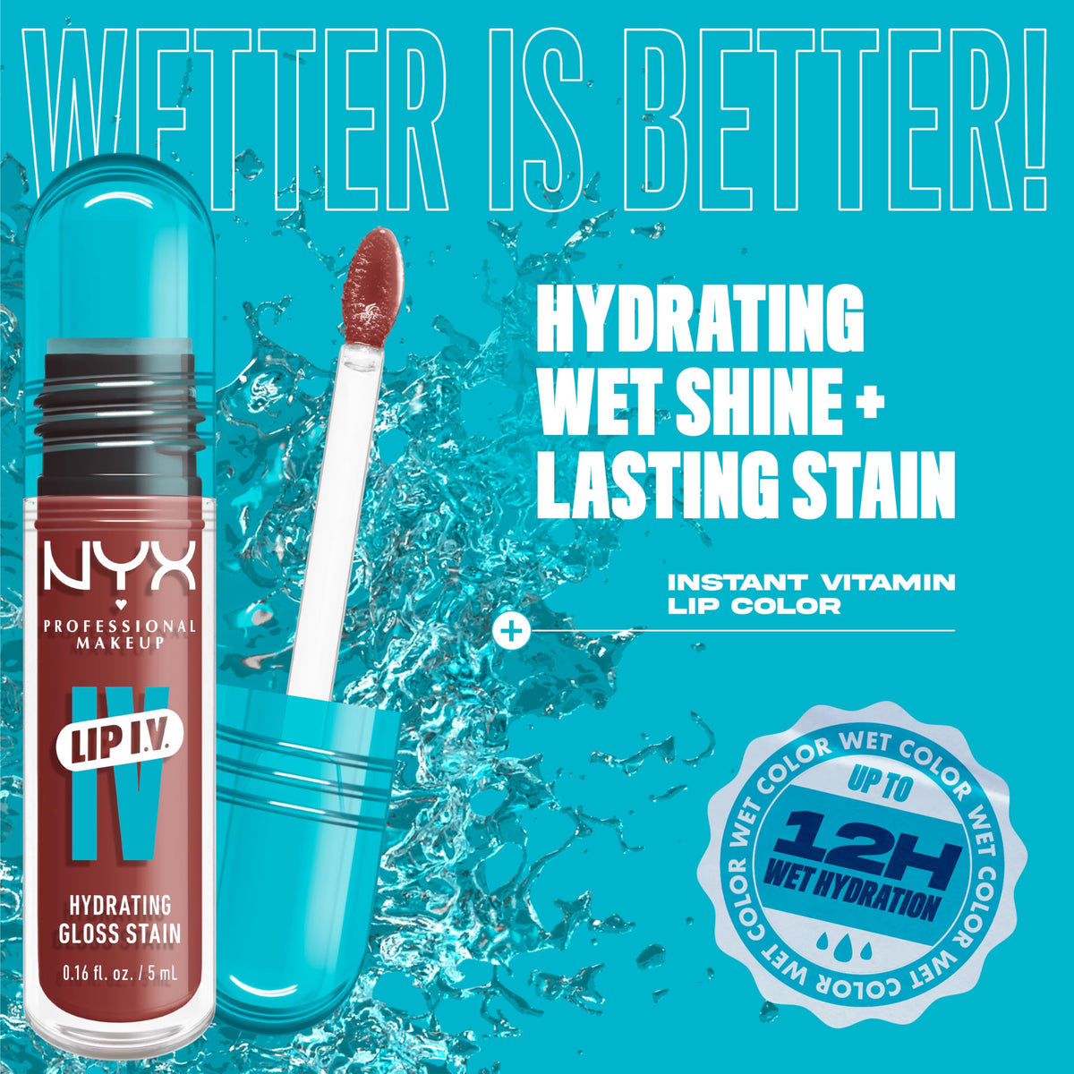 Nyx professional makeup lip iv shade label detail