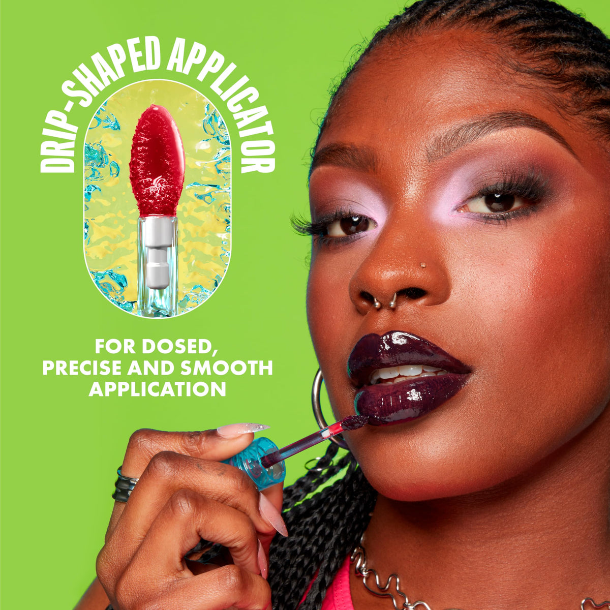 Nyx professional makeup lip iv texture demonstration