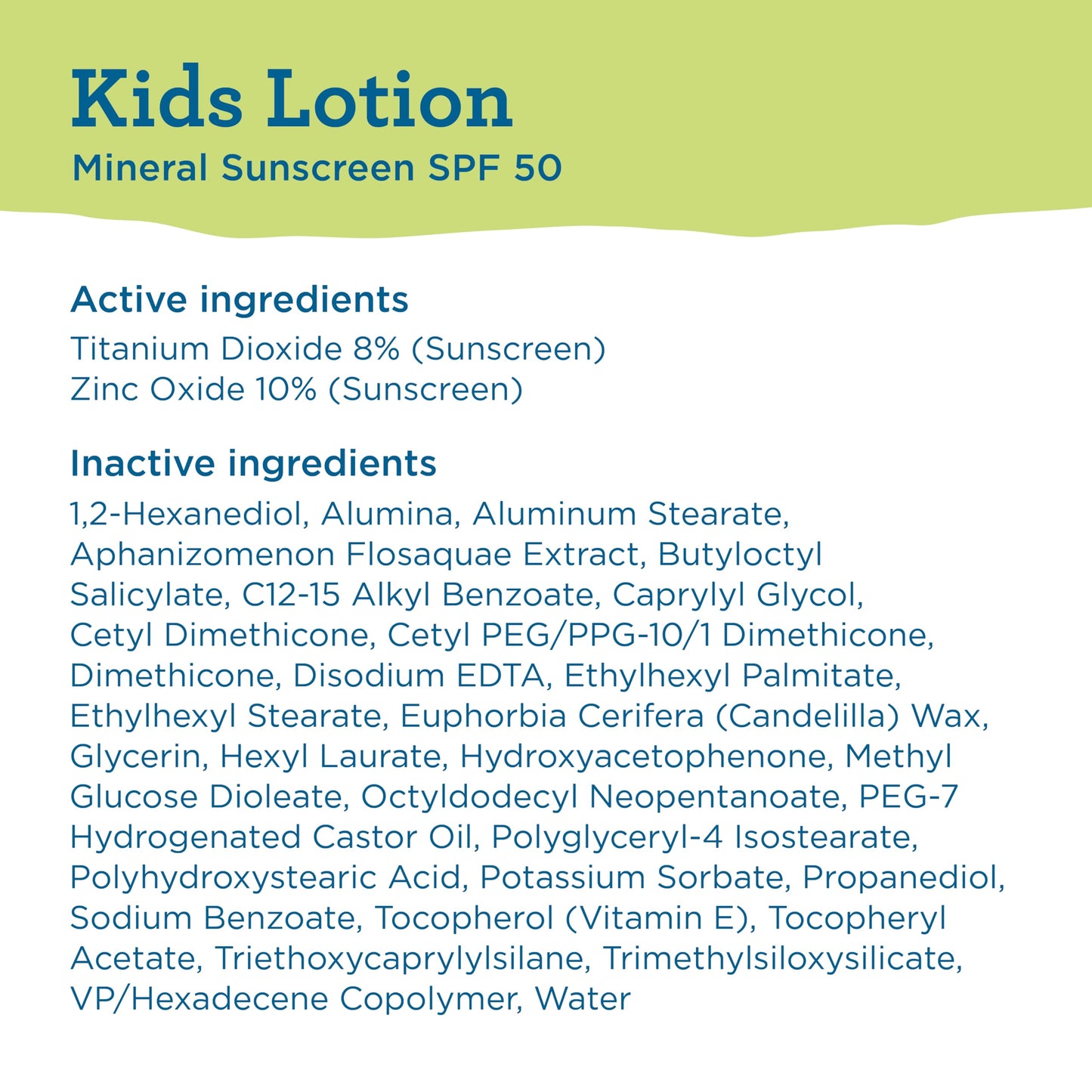 Blue Lizard Kids mineral sunscreen packaging group