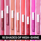 Wet N Wild Mega Slicks Lip Gloss Cherish texture and swatch view