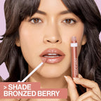 Wet N Wild Mega Slicks Lip Gloss Cherish infused ingredients display