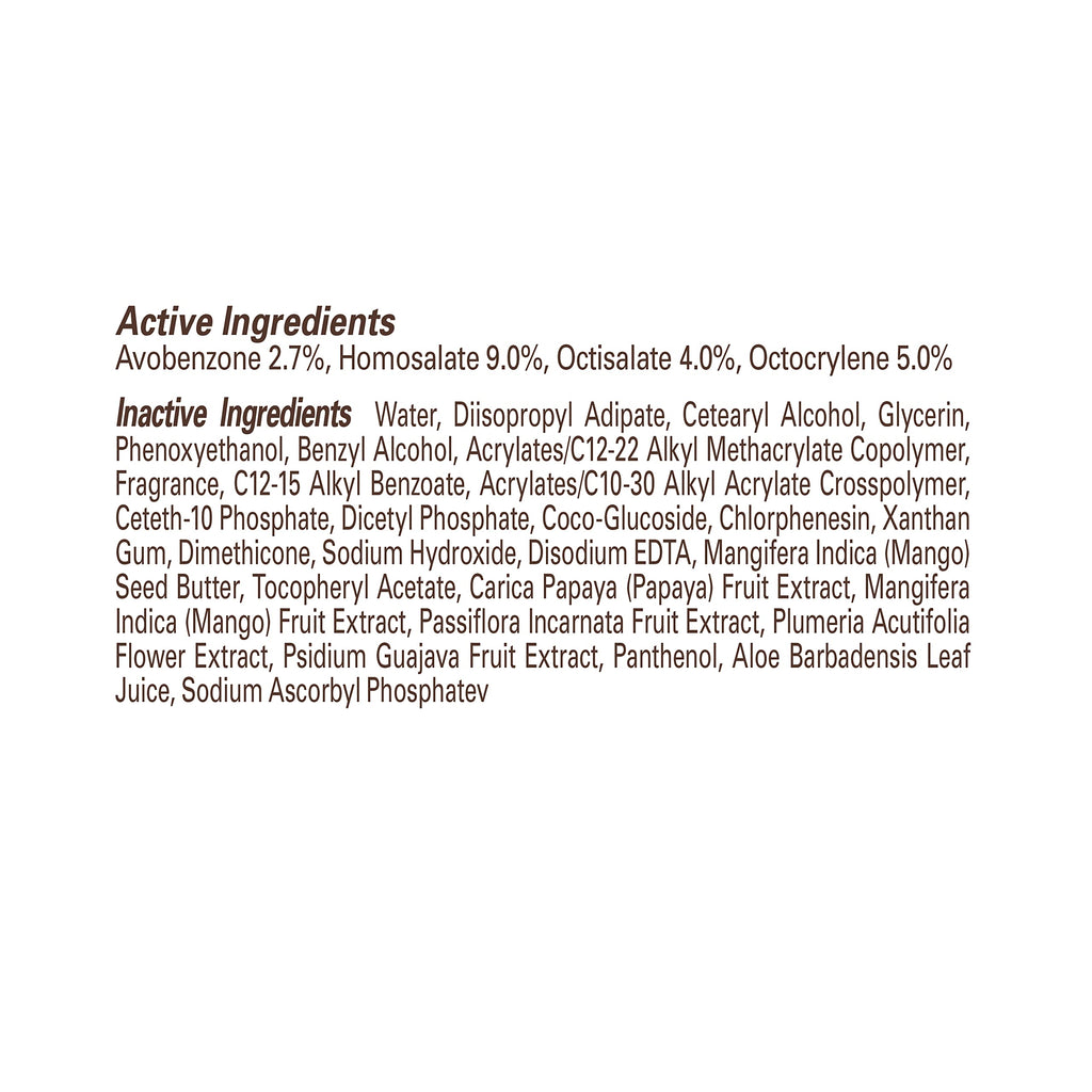 Hawaiian Tropic active sport sunscreen packaging angle view