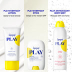 Supergoop Play antioxidant sunscreen mist lifestyle view