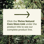 Thrive sunscreen cap and nozzle detail for easy dispensing