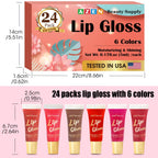 Azen vitamin e infused lip gloss set open box