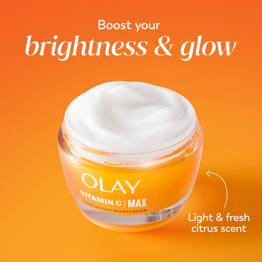 Olay Regenerist Vitamin C And Peptide 24 MAX Face Moisturizer lifestyle application shot
