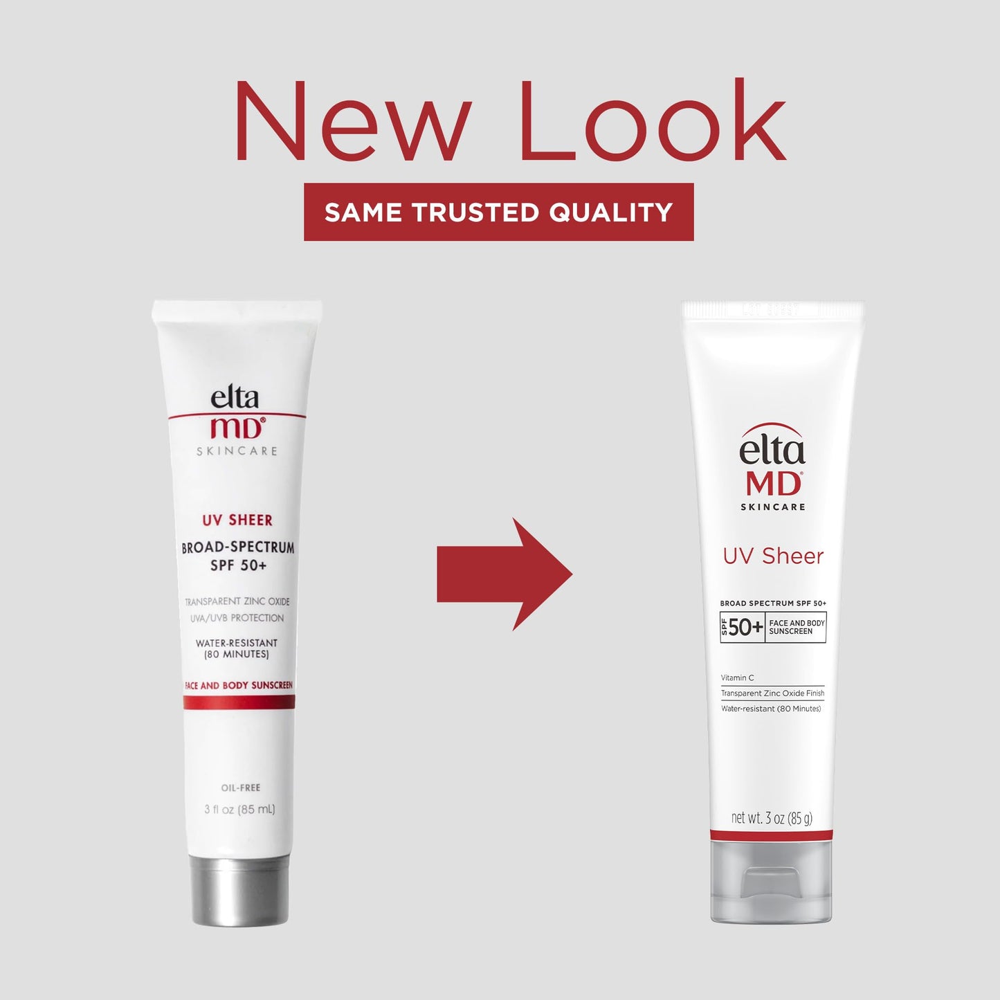 EltaMD UV Sheer mineral sunscreen packaging details