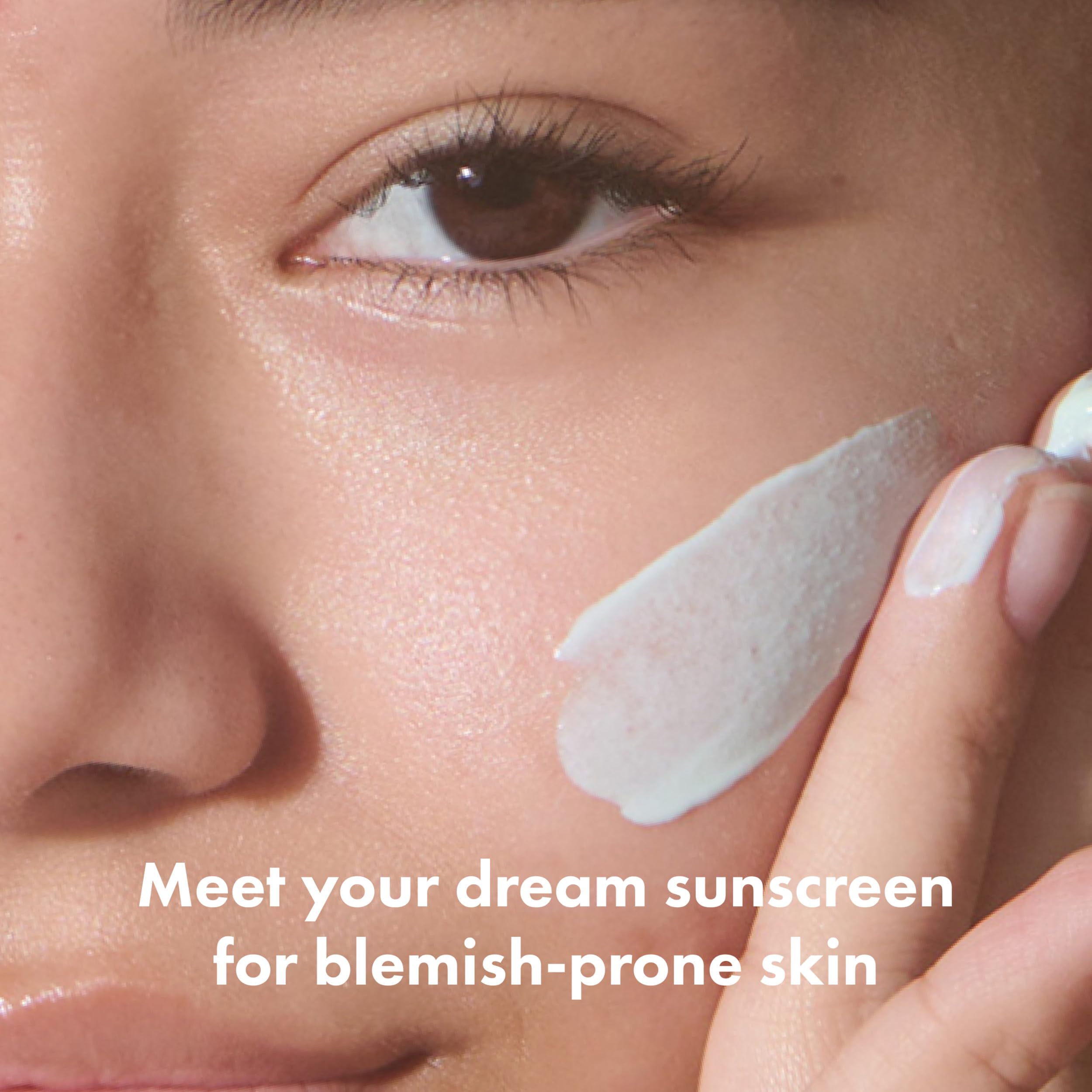 Hero Cosmetics mineral sunscreen texture on skin