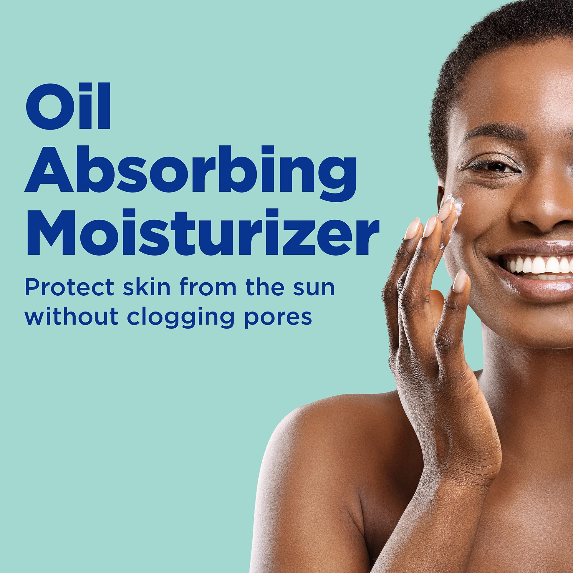 Back of Differin Oil Absorbing Moisturizer bottle showing ingredients