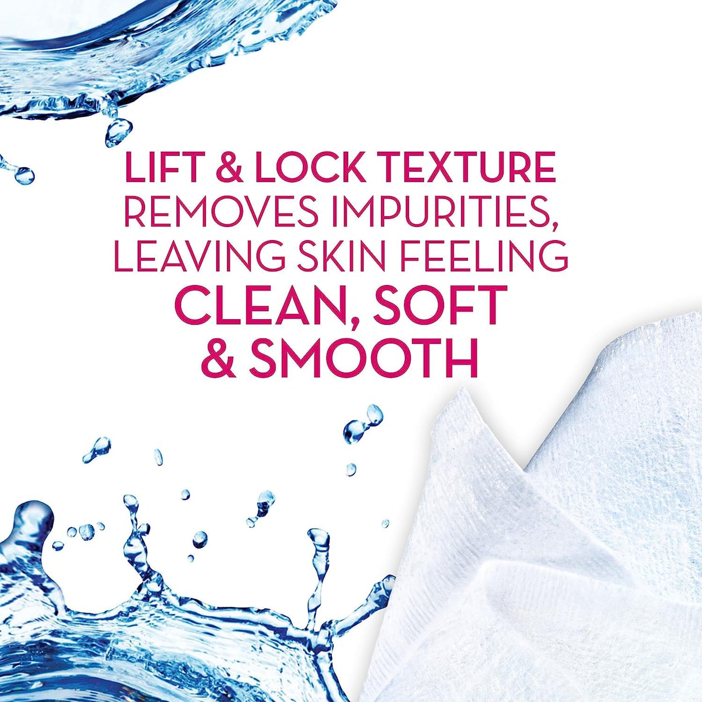 Olay cleansing cloths packaging back with details