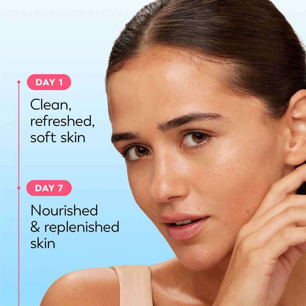 Olay Daily Facials travel essentials packaging design top angle