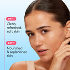 Olay Daily Facials travel essentials packaging design top angle