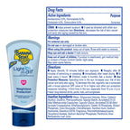 Banana Boat Light As Air Sunscreen Lotion SPF 50 twin pack box layout