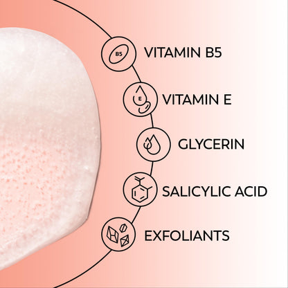 Olay exfoliating face wash with salicylic acid for oily and combination skin