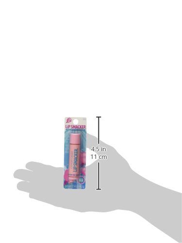 Hydrating Lip Smacker cotton candy flavor gloss stick cap open