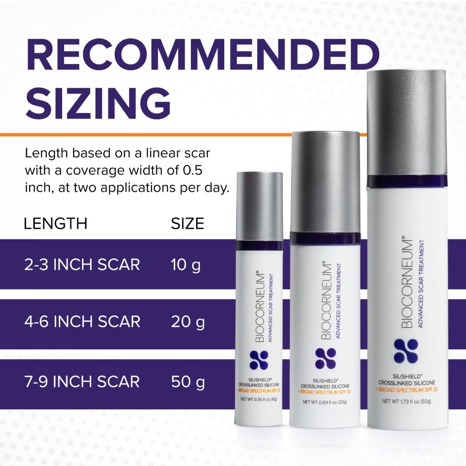 BioCorneum advanced scar treatment gel texture swatch