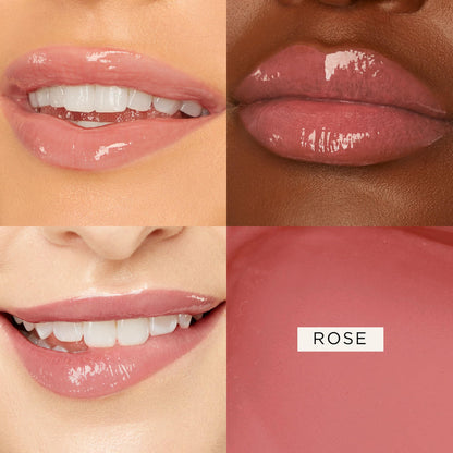 Tarte hydrating lip plumper applicator tip closeup showing gloss texture