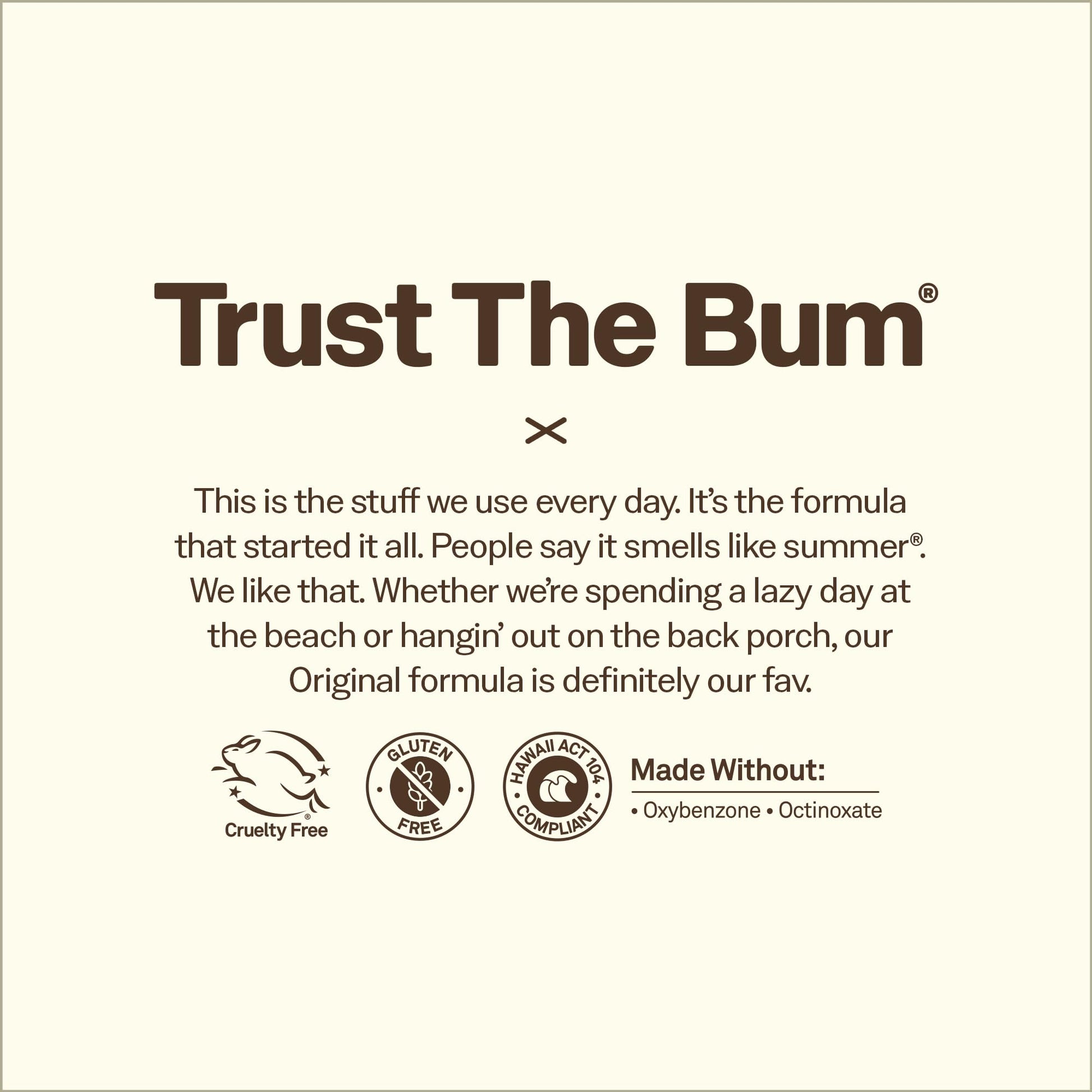 Texture of Sun Bum Original SPF 50 sunscreen lotion