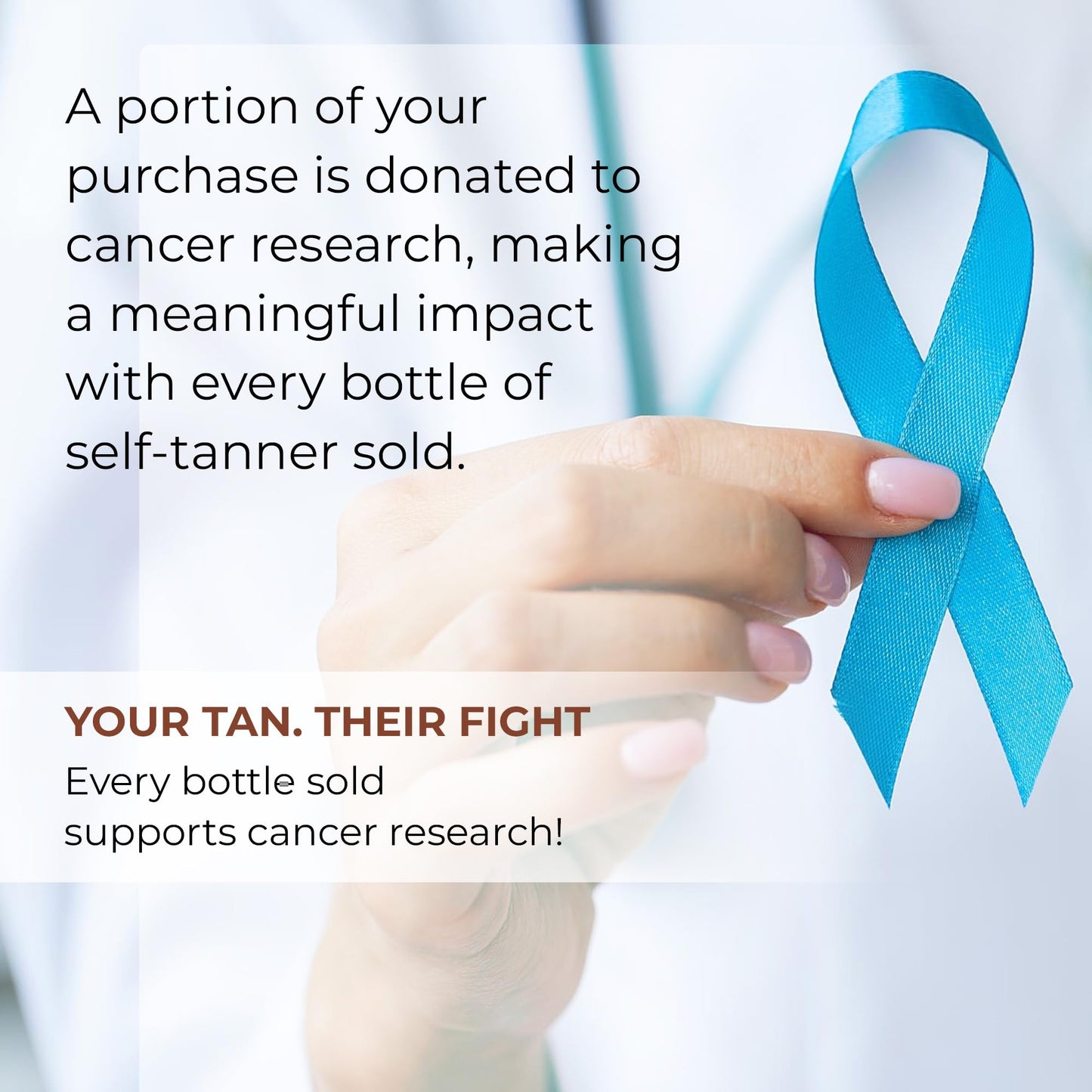 Vegan-friendly sunless tanning spray ingredients label