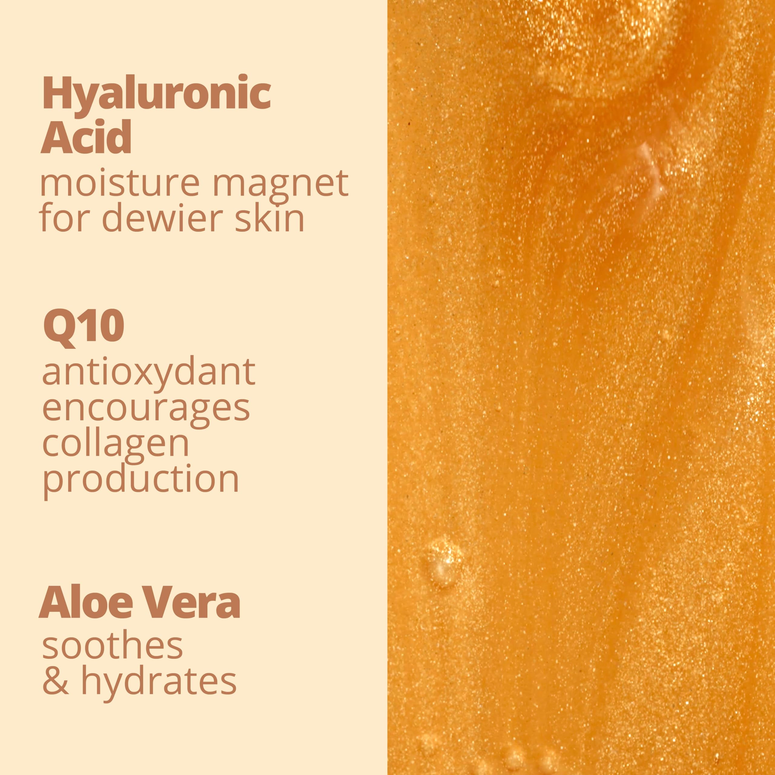 Texture shot of Skinny Tan Tan and Tone facial serum