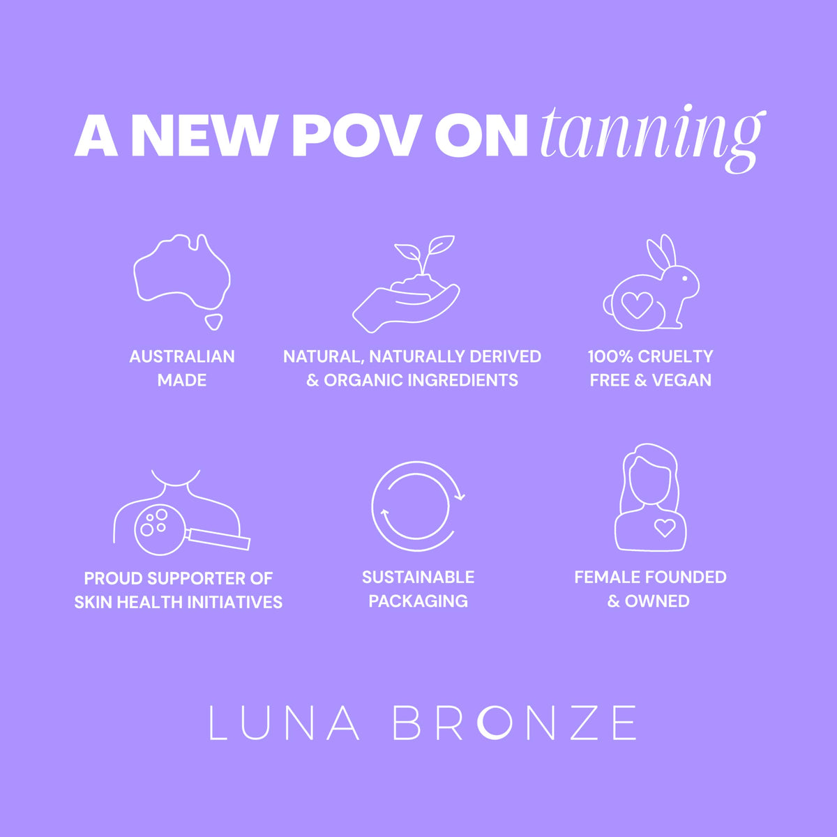 Luna Bronze Illume Tanning Water full set product presentation