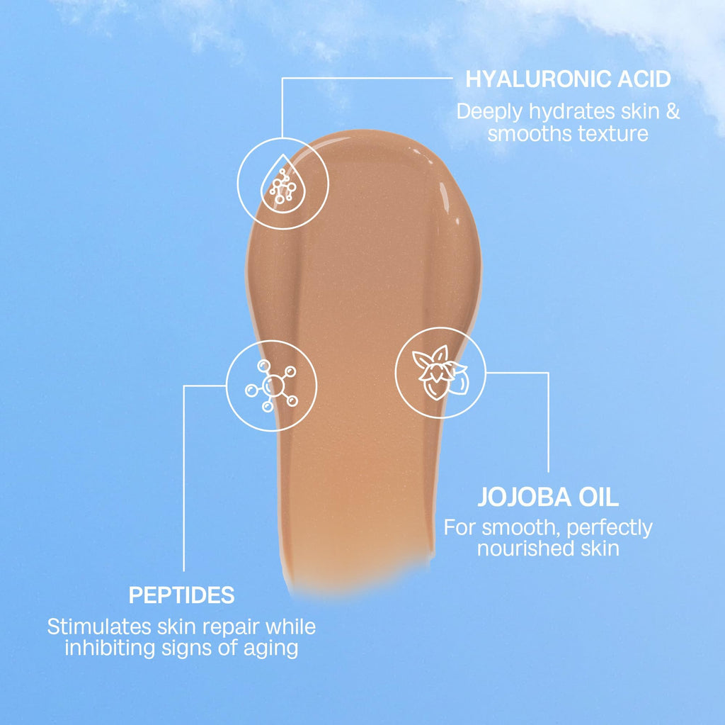 Bali Body Tinted Super Serum Tan packaging and label