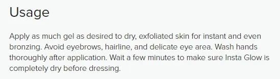 Model applying Nu Skin Sunright Insta Glow bronzer