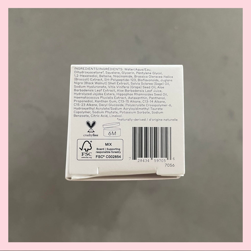 Volition Getaway Glow serum label and brand logo