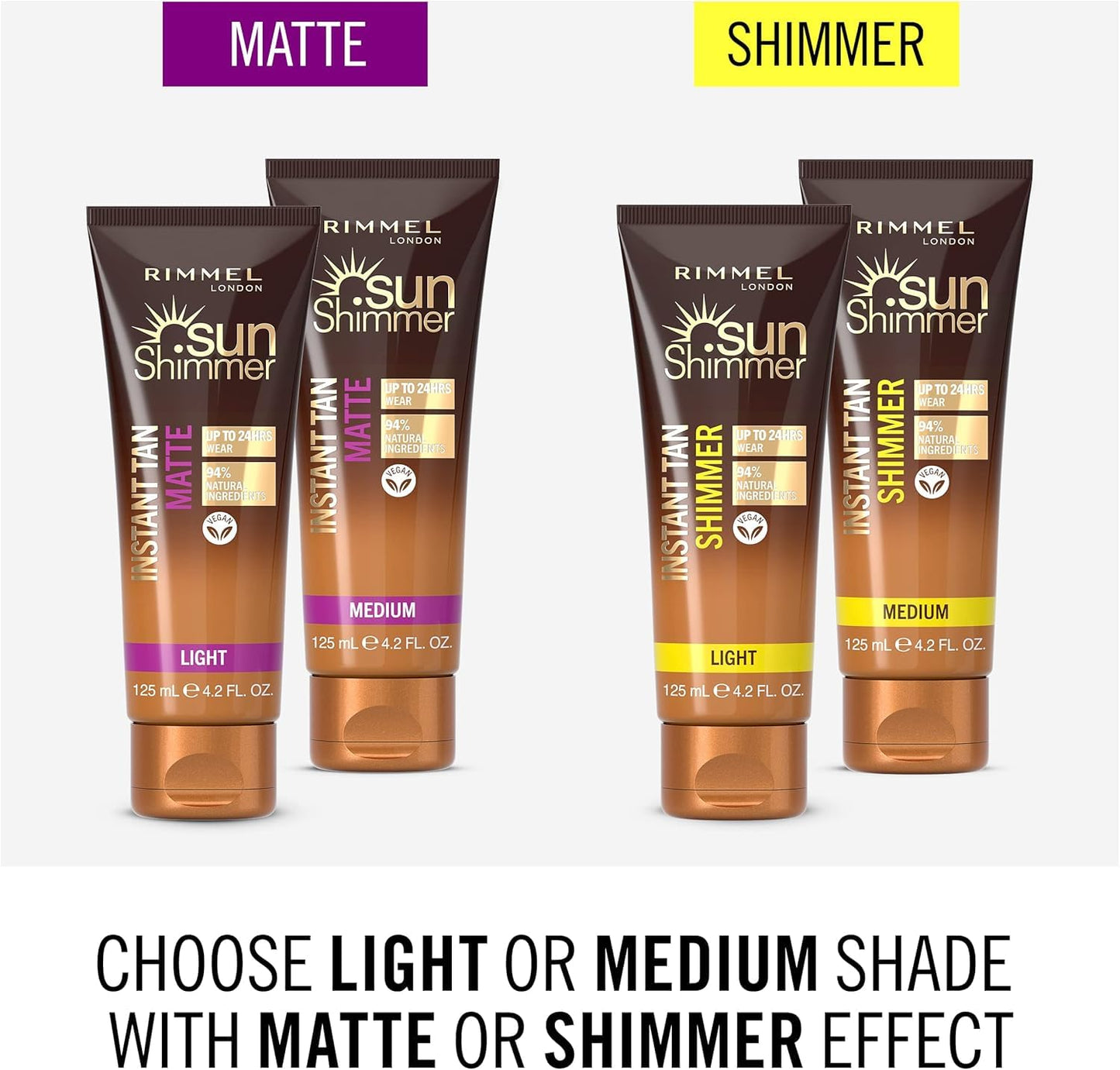 Application result of Rimmel Sunshimmer Light Shimmer on skin tone