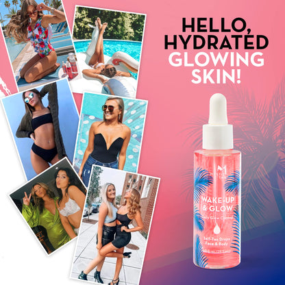 Mystic Tan skincare product for buildable natural tan