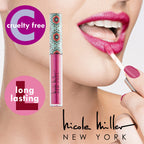 Nicole Miller Lip Gloss Collection assortment of pink and neutral shades