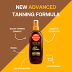 Carroten tanning oil spray side angle product display