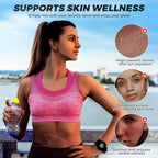 Bnhulmxw drinkable bronzing tanner liquid dropper close up