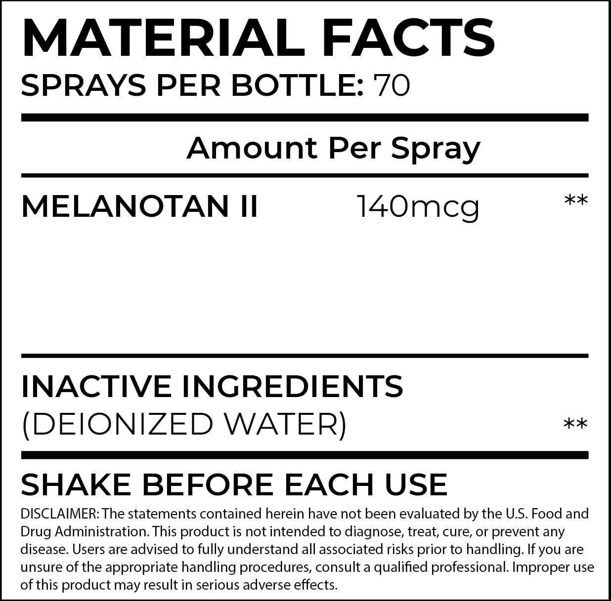 Precision applicator detail on Quality Sprays tanning product